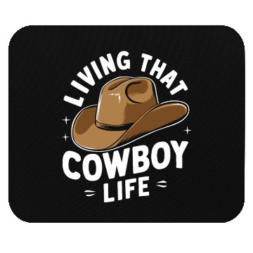 Discover Cowboy Lifestyle Western Theme with Horses and Mouse Pads
