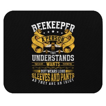 Discover Honey Nature Breeder Beekeeping Mouse Pads