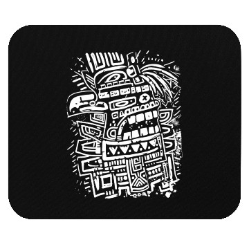 Discover Aztec God Ancient Mythology Tezcatlipoca Eagle Mouse Pads