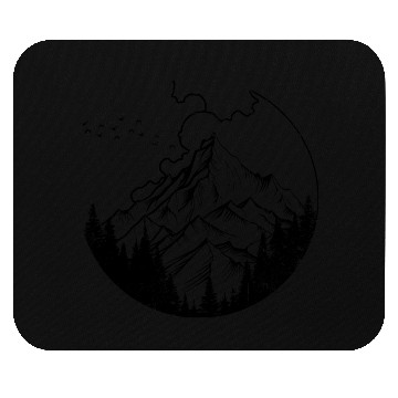 Discover Mountain cloud forest Mouse Pads