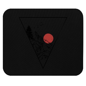 Discover Mountain Adventure Mouse Pads