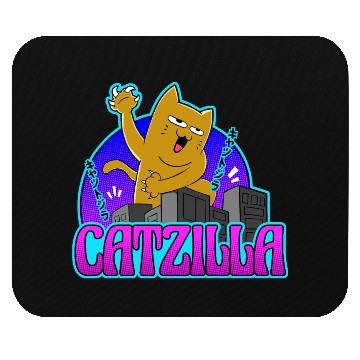 Discover catzilla Mouse Pads