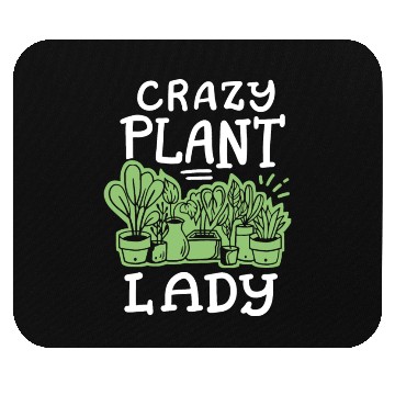 Discover Plant Lady Gardening Mouse Pads