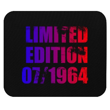 Discover 60th birthday Limited Edition 07/1964 Mouse Pads