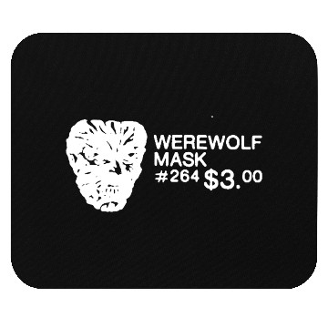 Discover WEREWOLF MASK - W Mouse Pads