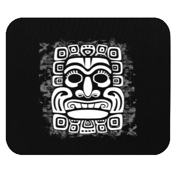 Discover Maya God Mayan Mythology Kauil Mask Mouse Pads