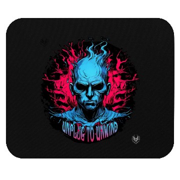 Discover Unplug to Unwind, Fantom003.top Mouse Pads