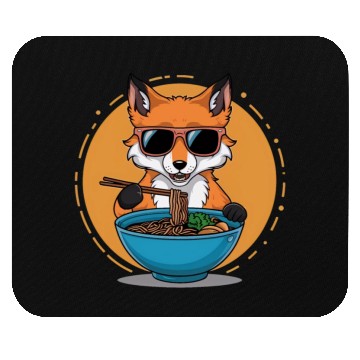 Discover A Cute Fox Mouse Pads