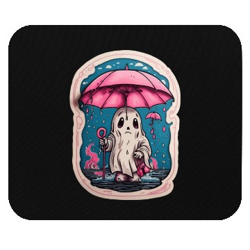 Discover Ghost Tattoo Drawing Mouse Pads