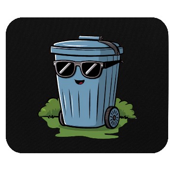 Discover A Cute Trash Bin Mouse Pads