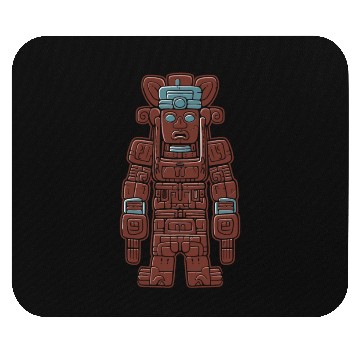 Discover Aztec God Ancient Mythology Huitzilopochtli Mouse Pads