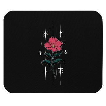 Discover Voodoo Hibiscus Flower Mouse Pads