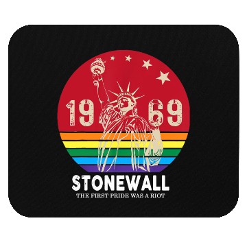 Discover The First Pride Was A Riot 1969 Stonewall LGBTQ Mouse Pads