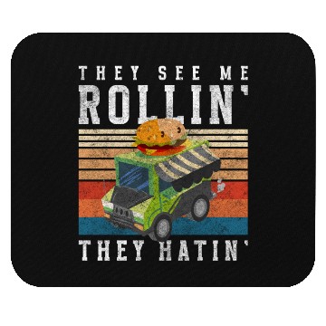 Discover Fast Food Event Snack Bar Mouse Pads