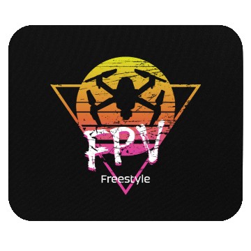 Discover FPV Freestyle Drone Pilot Vintage Mouse Pads