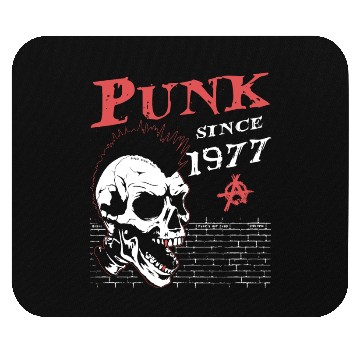 Discover Punk Since 1977, Punks Not Dead, 47 Years Old and Mouse Pads