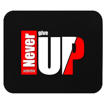Discover never give up Mouse Pads