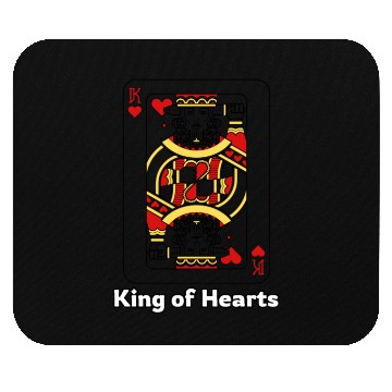 Discover King of Hearts Mouse Pads