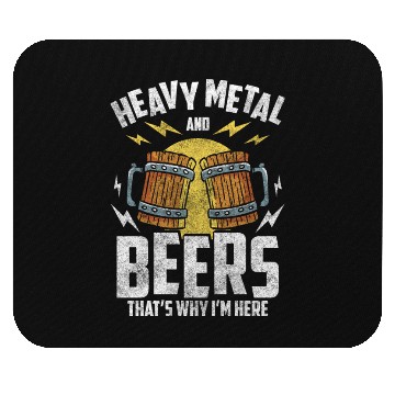 Discover Heavy Metal Hard Rock Death Metal Mouse Pads
