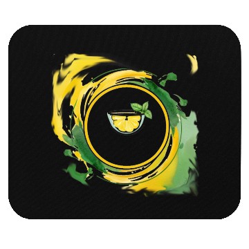 Discover Lemonade in a Glass Mouse Pads