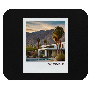 Discover Mono Enterprises "Travels" Palm Springs #5 Mouse Pads