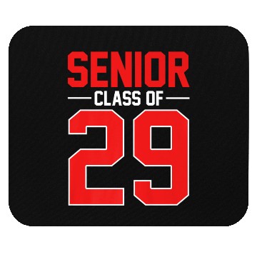 Discover Senior 2029 Class Graduation Graduate Mouse Pads