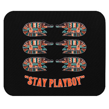Discover Stylish Playboy with Crocodile Mouse Pads