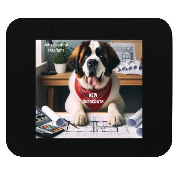 Discover Funny and Cute animal New Dogocrats Mouse Pads