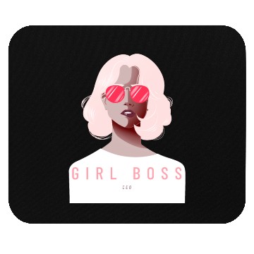 Discover girlboss Mouse Pads