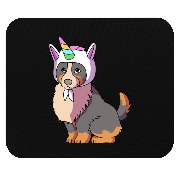 Discover Cute Bernese Dog Lover Unicorn Bernese Mouse Pads