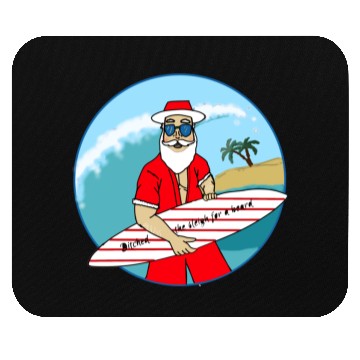 Discover Christmas in July Mouse Pads