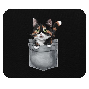 Discover Japanese Bobtail Cat In Pocket Mouse Pads