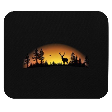 Discover Sunset Wilderness Mouse Pads