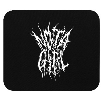 Discover Not a Girl Mouse Pads