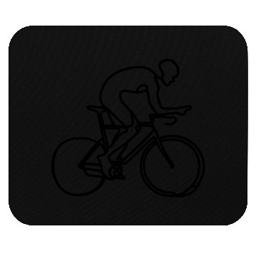 Discover Cycling Graphic Mouse Pads