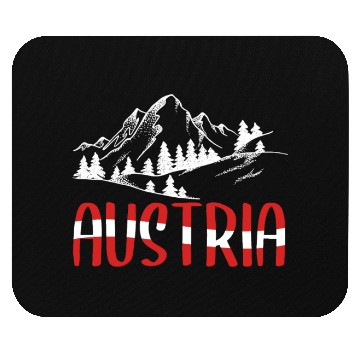 Discover Austria Holiday Eagle Alps Mountains Gift Mouse Pads