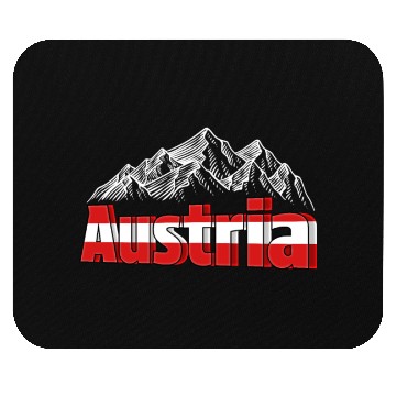 Discover Austria Holiday Eagle Alps Mountains Gift Mouse Pads