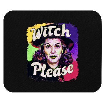 Discover Witch Please Mouse Pads