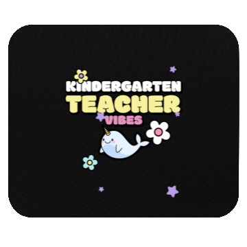 Discover Kindergarten Teacher Vibes Mouse Pads