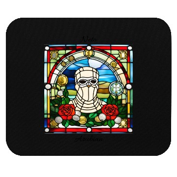 Discover "Operation Sandstorm" church window design Mouse Pads