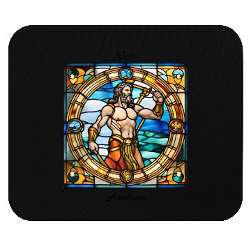 Discover "Poseidon" church window design Mouse Pads