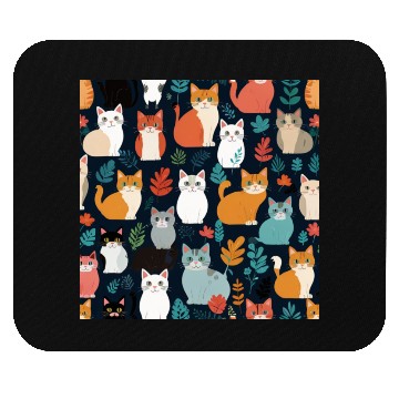 Discover Catty Camouflage Mouse Pads