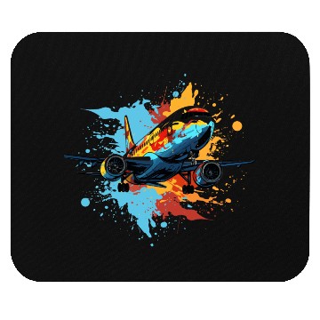 Discover Aircraft Graffiti Mouse Pads