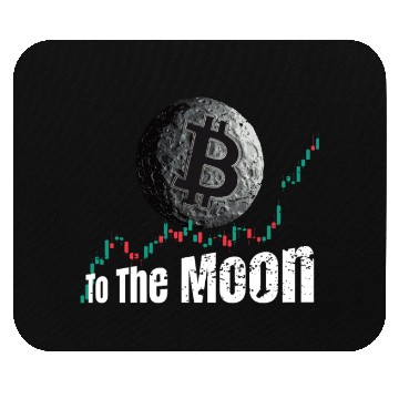 Discover Bitcoin Chart To The Moon Mouse Pads