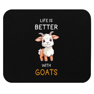 Discover Goat Lover Life Better Mouse Pads