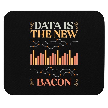 Discover Data Is The New Bacon Retro Deep Learning For Data Mouse Pads