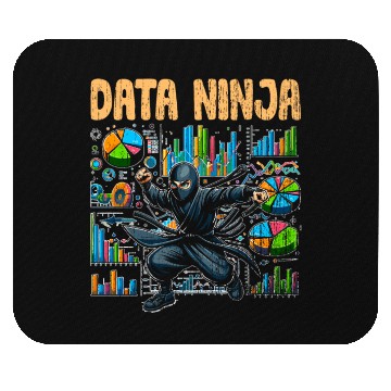 Discover Data Ninja Retro Data Science Deep Learning For Mouse Pads