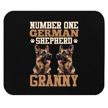 Discover German Shepherd NUMBER ONE SHEPHERD GRANNY Mouse Pads