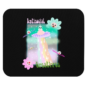 Discover CIRCUS IN SPRING: SPRING ALIEN Mouse Pads
