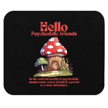 Discover Fantasy Fungi Mouse Pads